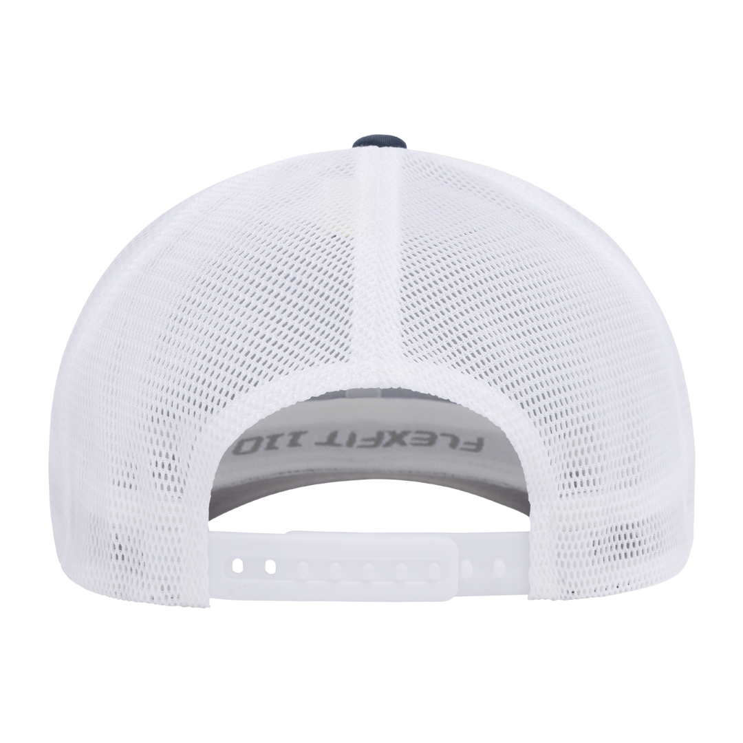 Navy & White 110 Flexfit Large Logo