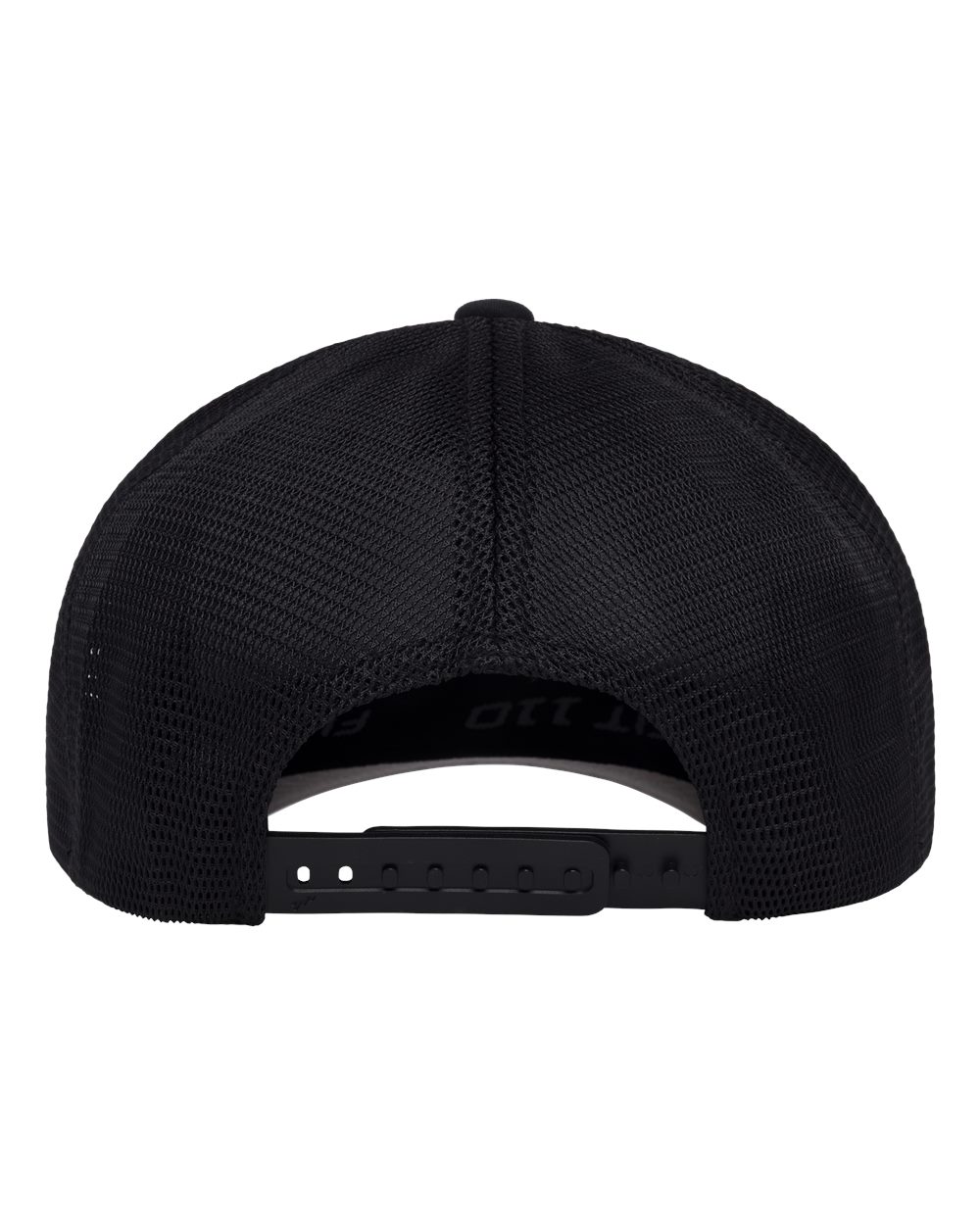 Black 110 mesh back flexfit small pink logo
