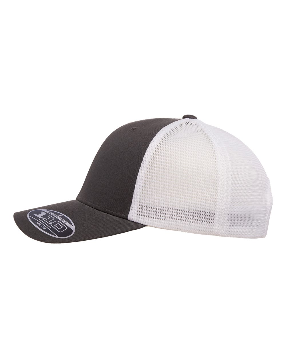 Charcoal/White Small Logo 110 flexfit