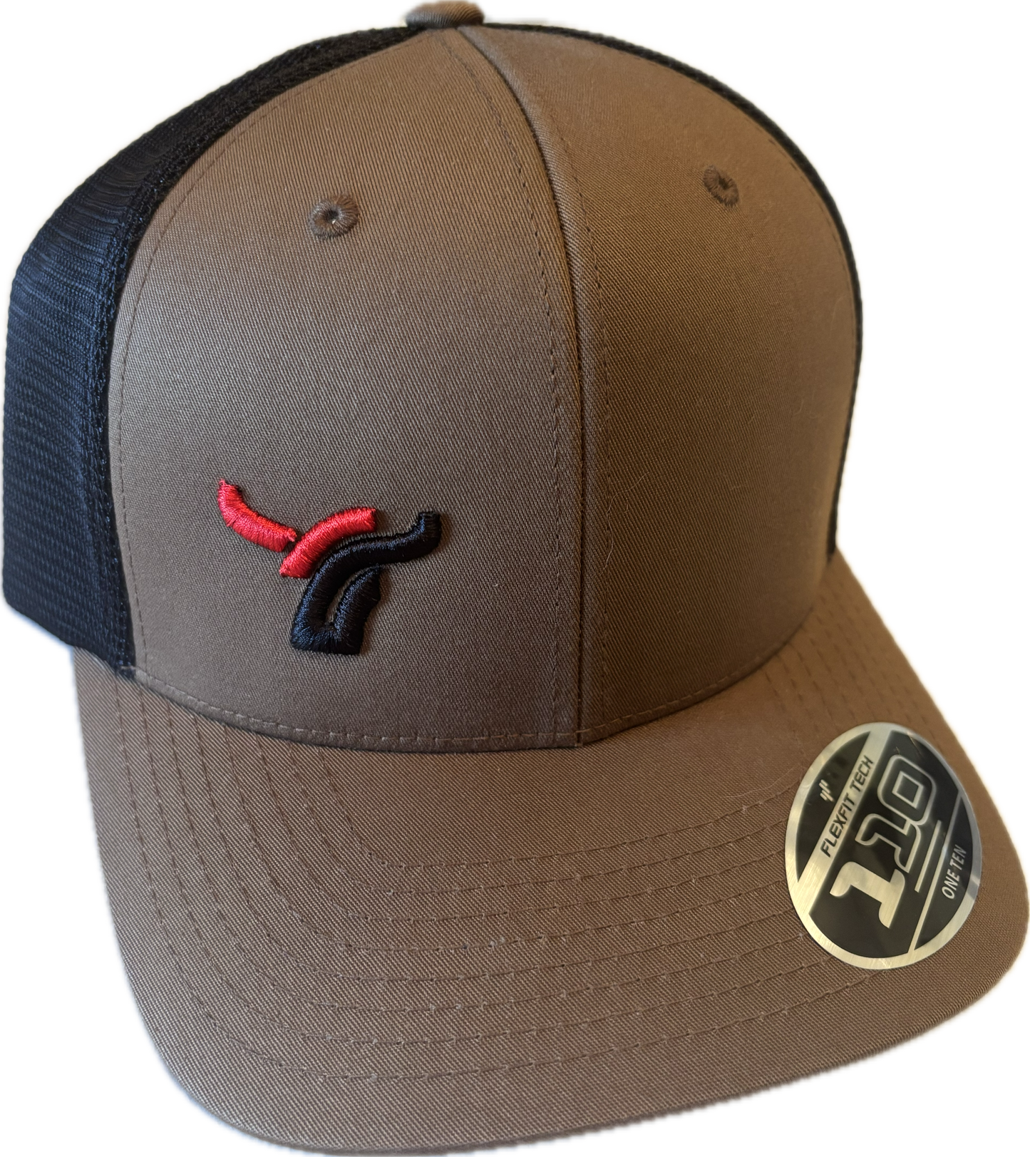 Coyote Brown / Black 110 Flexfit Small Logo
