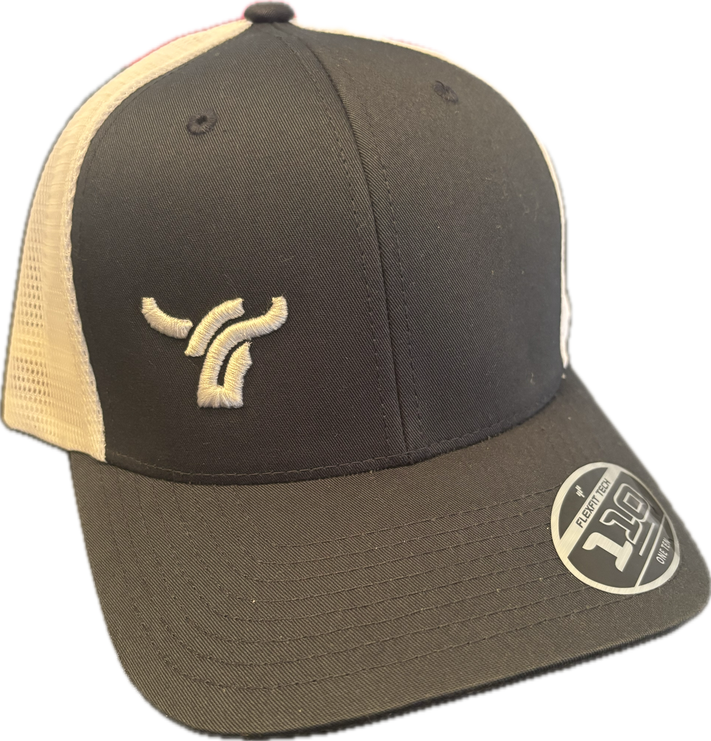 Navy & White 110 Flexfit Small Logo