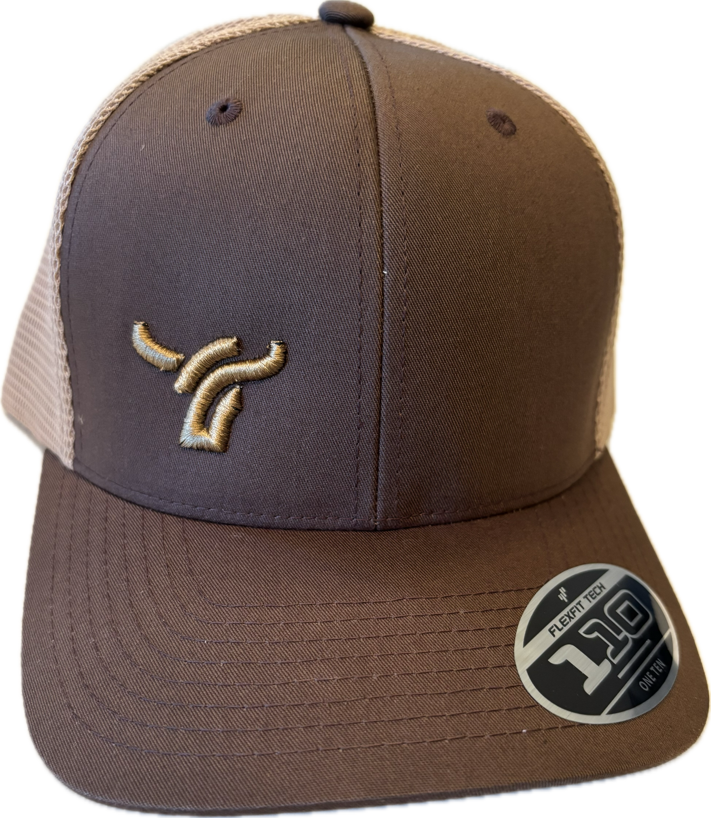 Brown & Khaki Mesh Back Cap