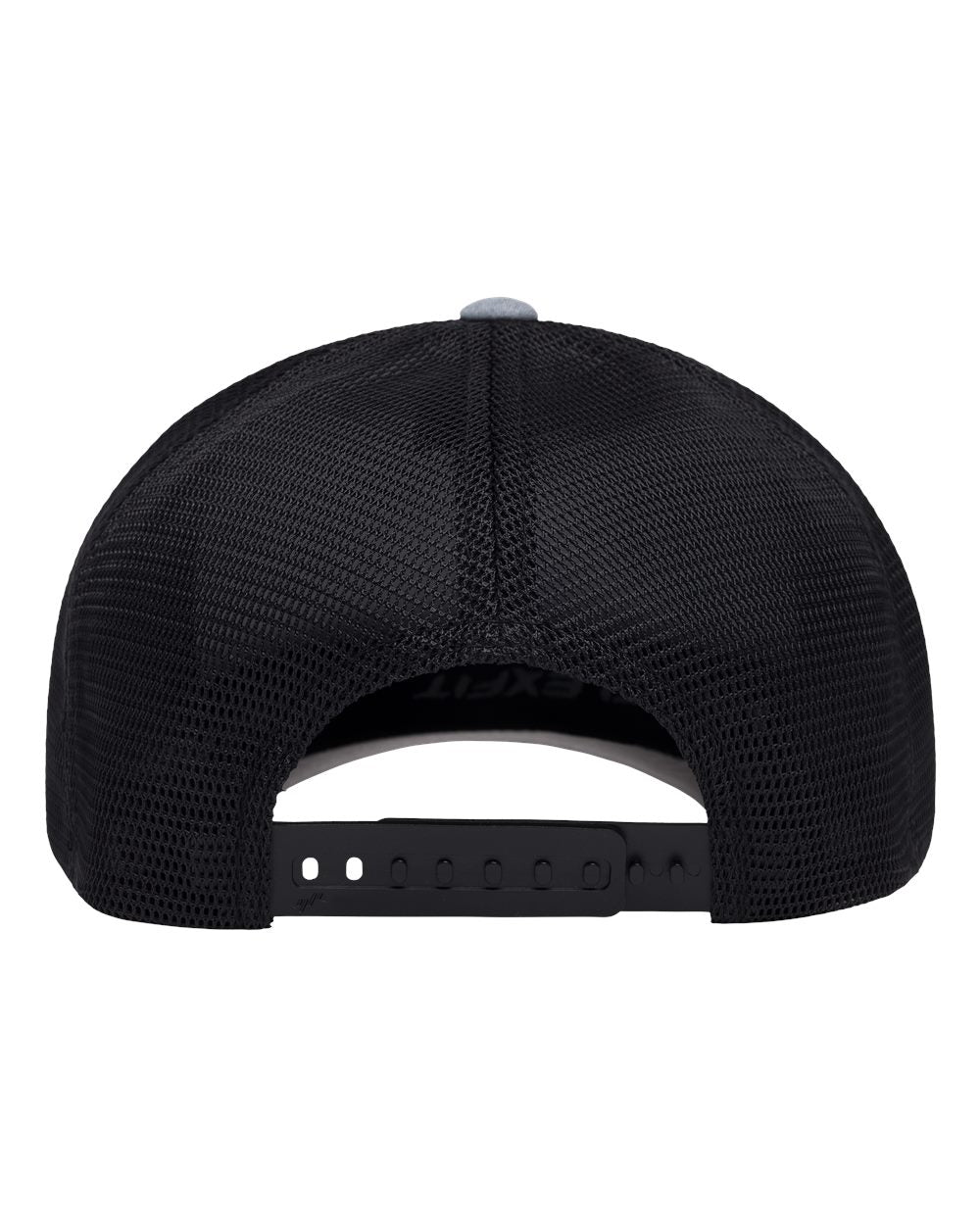 Heather/Black 110 Flexfit Large Logo