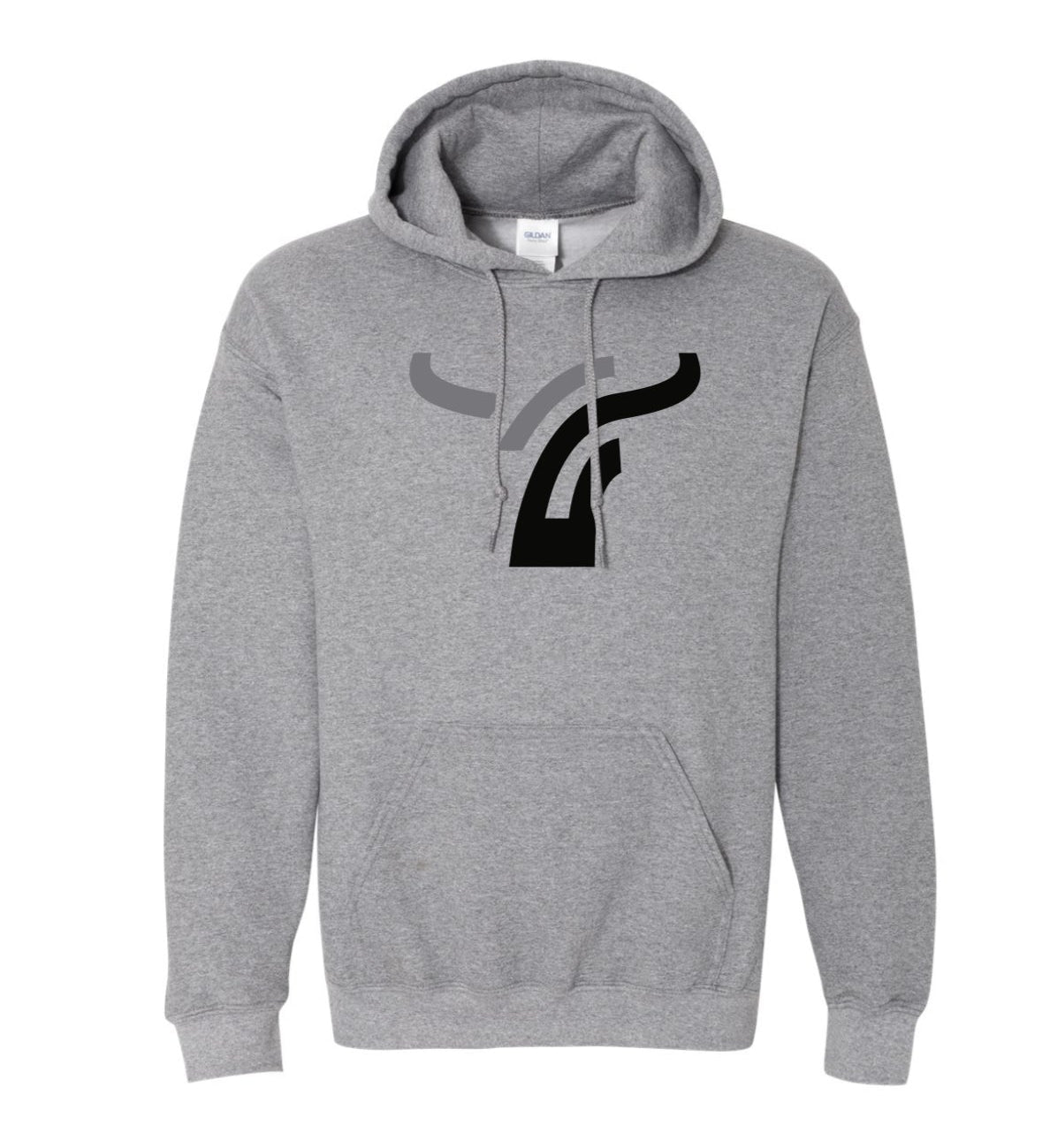 Graphite Hoody Large Logo