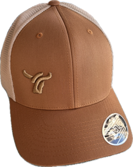 Caramel/ Khaki Small Logo